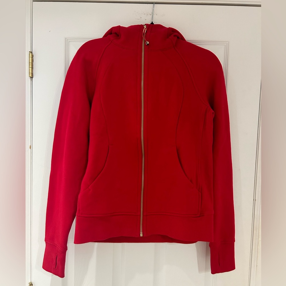 lululemon athletica Red Hoodie